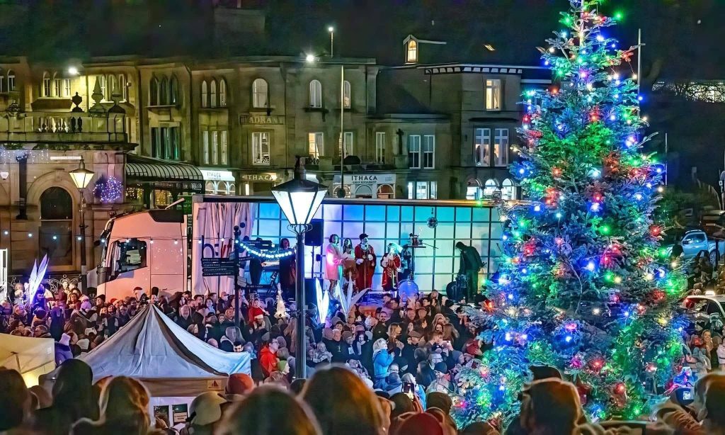Buxton Christmas Lights switch on event